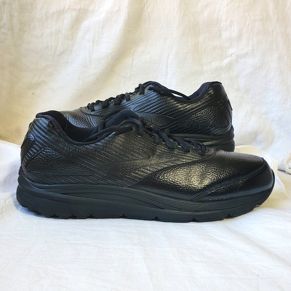 Brooks Other - Brooks Mens Addiction Walker 2 Leather Walking Shoes Black Size 13 D 1103181D072